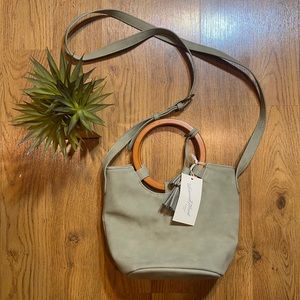 NWT Universal Threads sage green bag